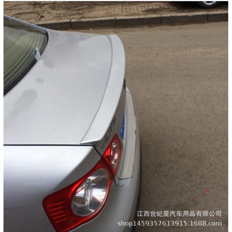 适用于老速腾压尾翼捷达jettaspoiler07速腾顶翼尾翼晴雨挡改装