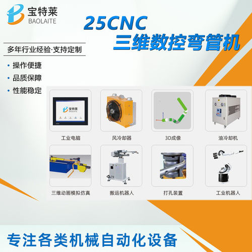 全自动伺服弯管机SB-25CNCTSRE数控蔬菜大棚弯管设备