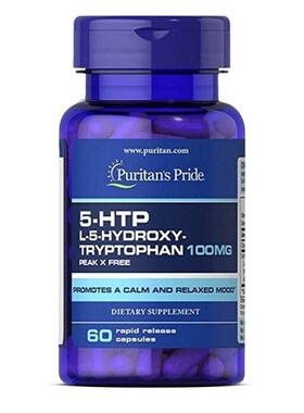 普丽普莱 5-HTP色氨酸5羟基血清素美国进口原装正品 60粒/100mg