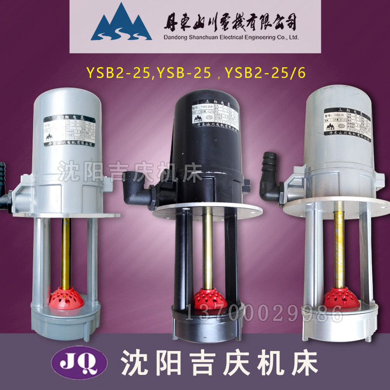 丹东山川电泵YSB2-25YSB2-25/6沈阳机床车床冷却水泵三相电泵电动