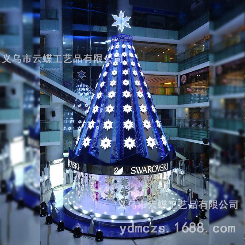 户外大型led灯发光酒店摆件圣诞树商广场超市景区美陈设计装饰