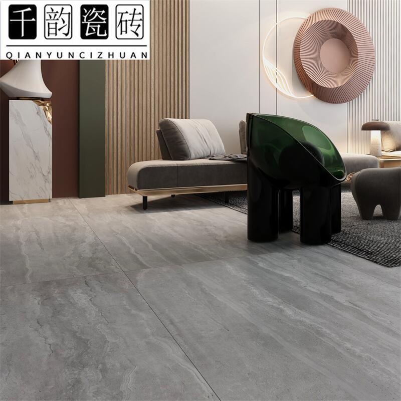 罗马洞石瓷砖900x1800微水泥超细干粒凹凸微模具面防滑地砖
