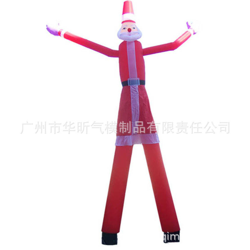 空中充气广告气模人单腿充广告双腿舞星空中跳舞舞星气人