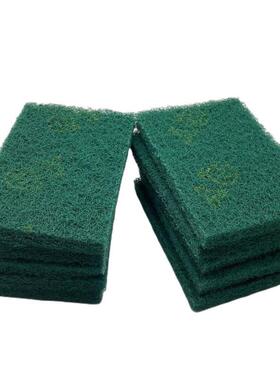 片加厚绿色百洁布175x120x20工业百洁布8698尼龙批发拉丝布抛光