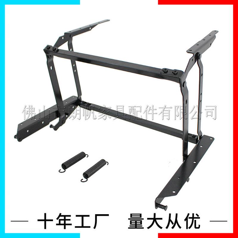 功能液压缓冲茶几桌面升降器餐桌两用隐形升降折叠支架五金配件