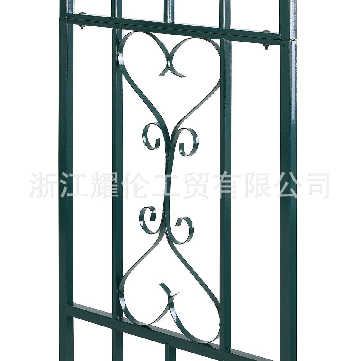 户外绿萝花架爬藤架子花园金属焊接拱门架子婚礼入户圆形门