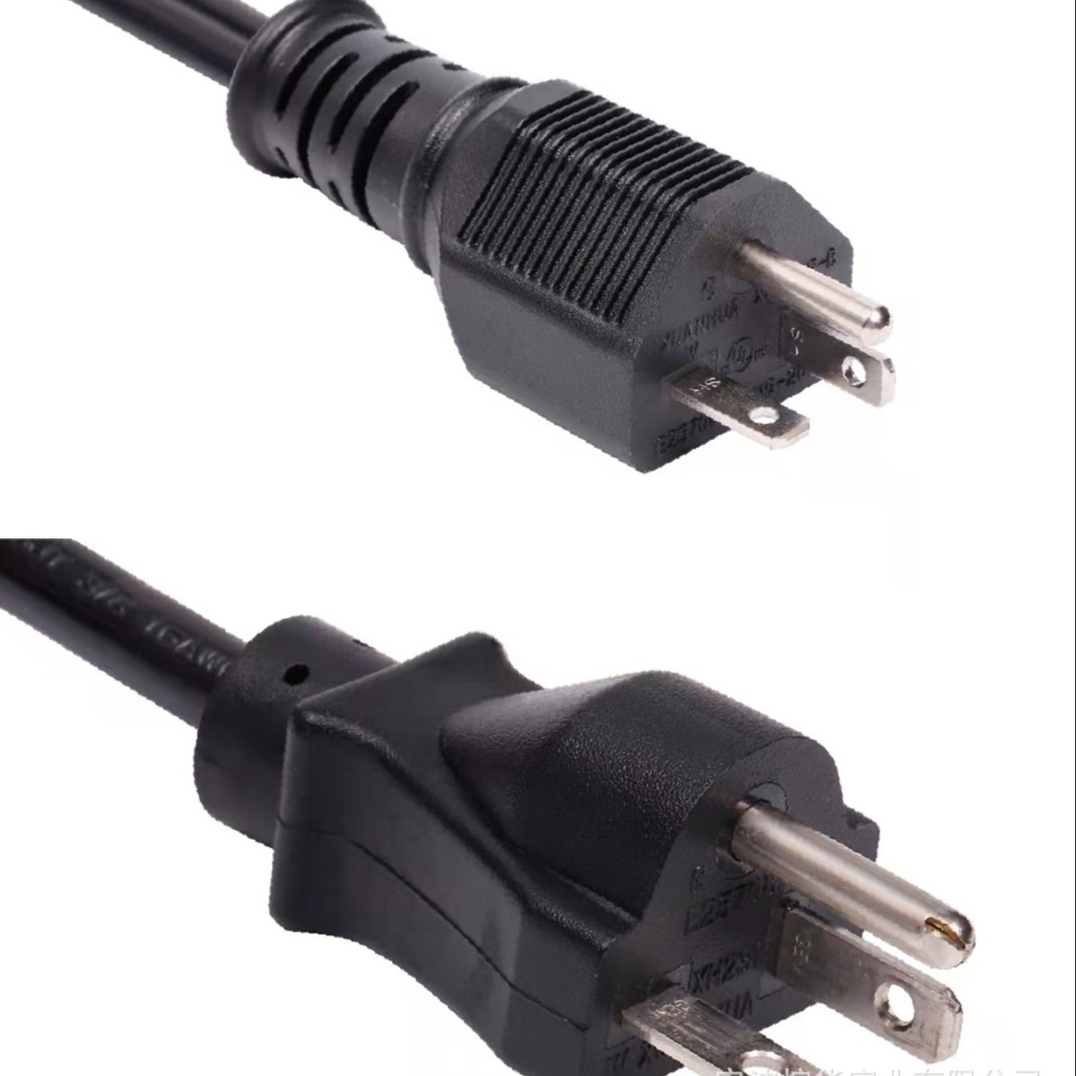 厂家供应n5-20p插头规电源插头线xn520p-b三插电源线连接器美250v