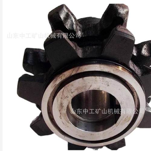 热销矿用刮板机配件洗煤厂33链轮板机刮11齿铸钢链轮