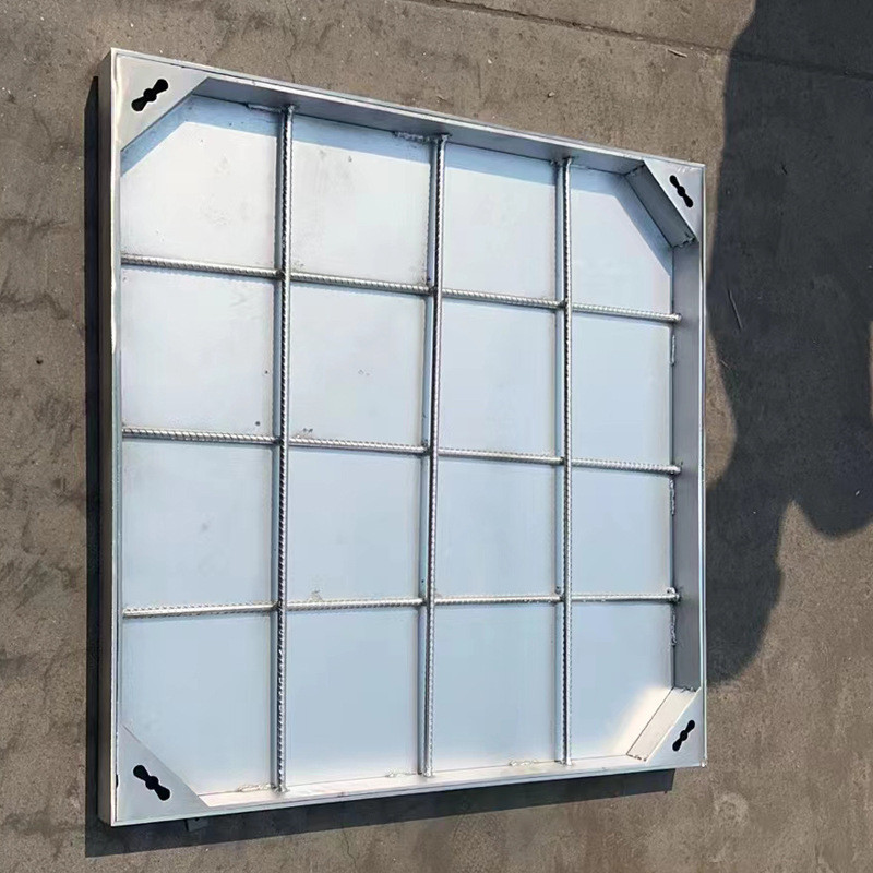 三合机械圆形方形不锈钢井盖隐形不锈钢雨水井盖山东昌邑潍坊