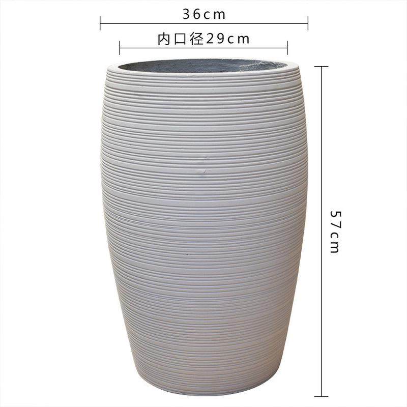 北欧风格螺纹瓶可种植水泥花盆室内摆设庭院绿化工程创意户外花园,鲜花速递/花卉仿真/绿植园艺,花盆,淘宝优惠券,粉丝福利购,淘宝优惠卷