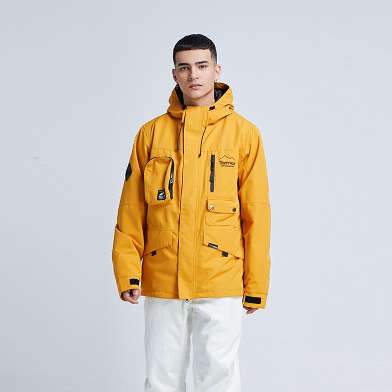 新款工装男女滑雪服户外单板防风保暖滑雪上衣冬季滑雪服透气加厚