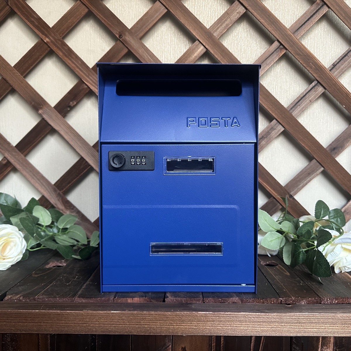 bc10批发密码锁信箱装饰美式港式外防别墅信报箱室邮箱雨水意见箱