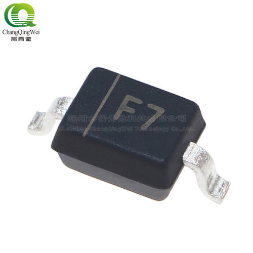 0805贴片快恢复/超快恢复二极管 FR107WS 丝印F7 SOD-323 1KV/1A