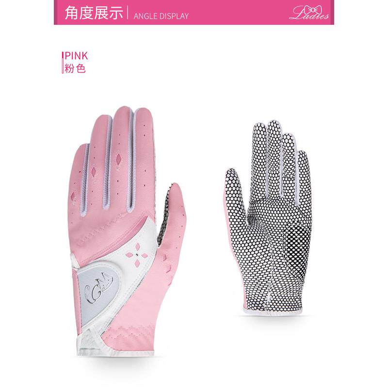 pgm手套手套女士款高尔夫球pu皮带防滑颗粒高尔夫