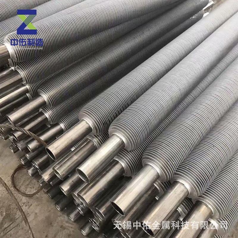 热销不锈钢翅片管厂家304管换热缠绕式高频焊加热管干烧翅片管