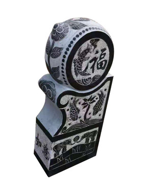 石鼓抱青石雕刻石雕门墩石抱鼓仿古做旧实心抱鼓石