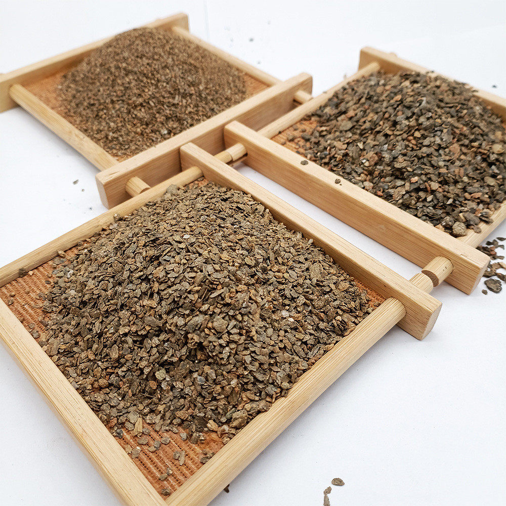 现货供应冶金铸造保温材料用未膨胀生蛭石钢厂除渣剂蛭原矿石片