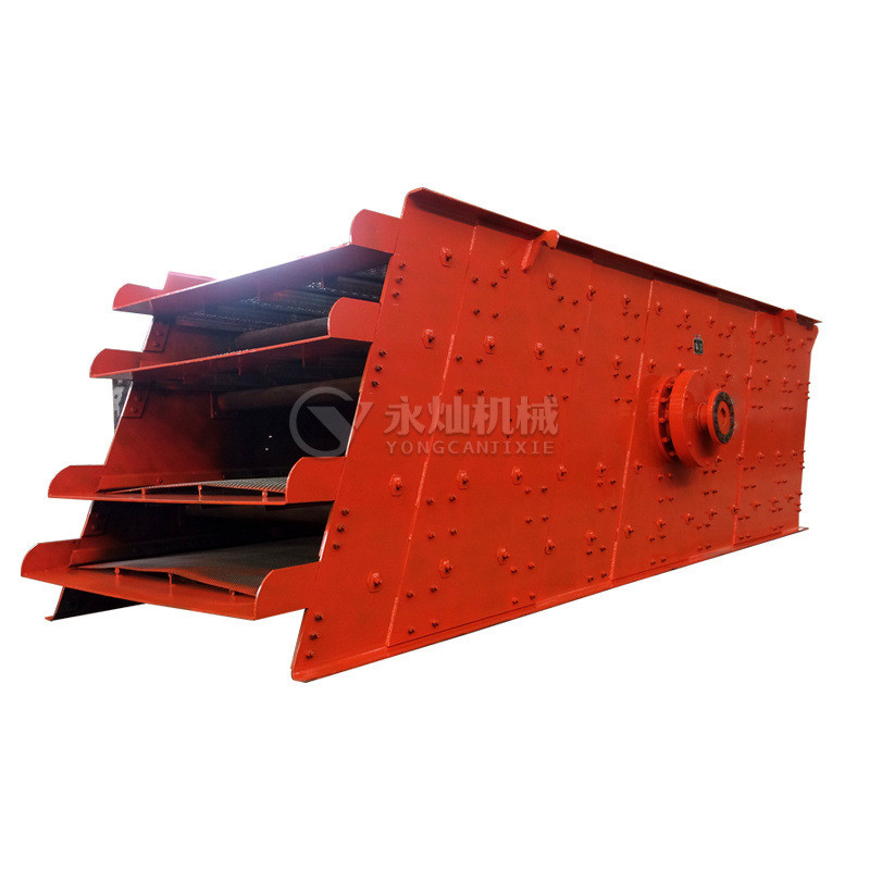 煤场煤矿原煤用筛选设备高岭土石灰震动筛分机沙石分离生产设备