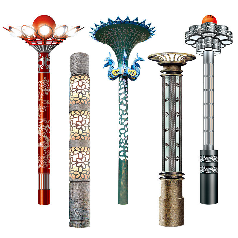 户外景观灯柱3米3.5米景观灯景观灯庭院灯厂家小区道路方形园林