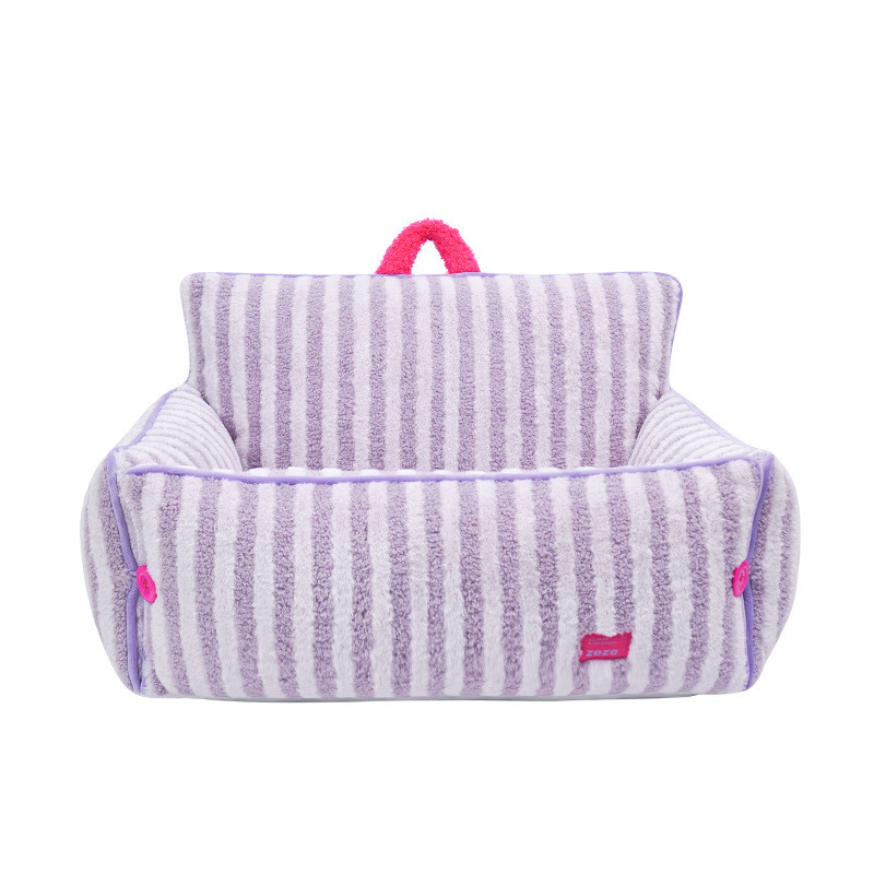 zeze宠物沙发狗窝四季通用冬季保暖可拆洗猫窝小狗小型犬多猫可用