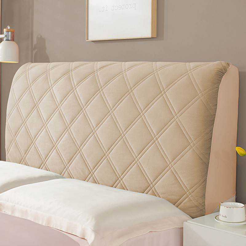 加厚夹木床全包床头套罩软包遮丑通用卍能床头罩棉靠背套2022新款