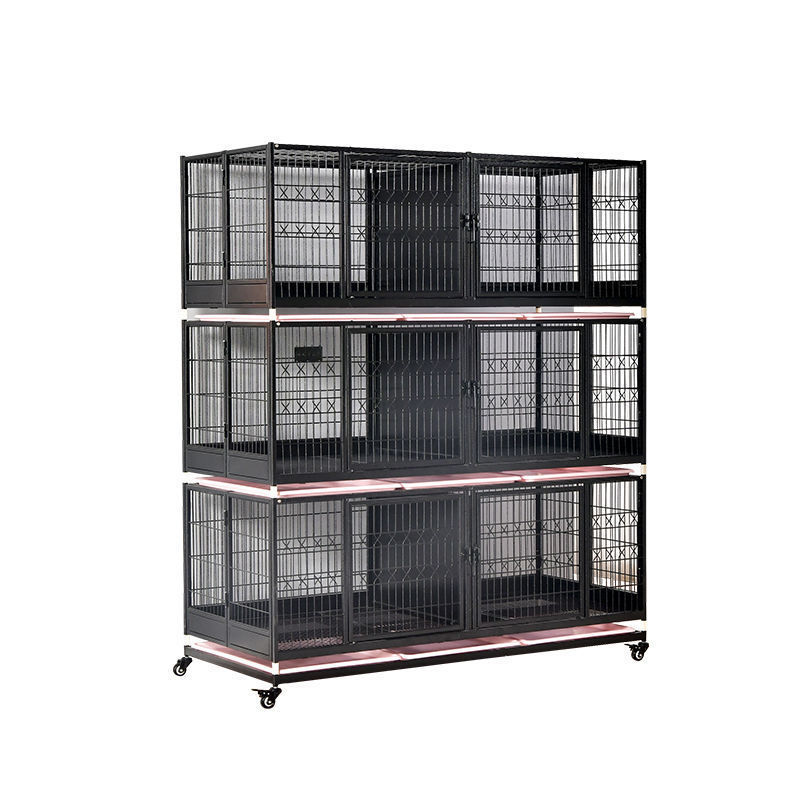 折叠猫笼猫繁殖笼猫笼子四季通用猫舍猫笼笼繁育鸽子三层家用猫窝