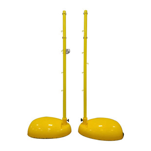 厂家直供户外abs便携式成人羽毛球网架移动款标准羽毛球网柱