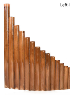 muspor15调g管竹制排箫+清洁棒+清洁布-左手