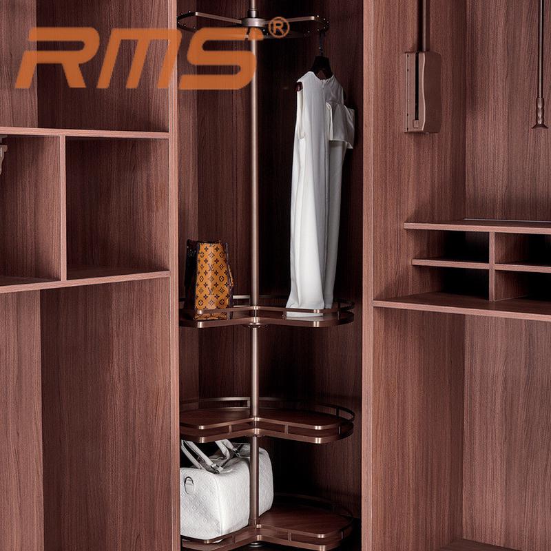 rms衣橱衣柜转角360衣物旋转度篮拉篮挂衣架裤架拐角转盘