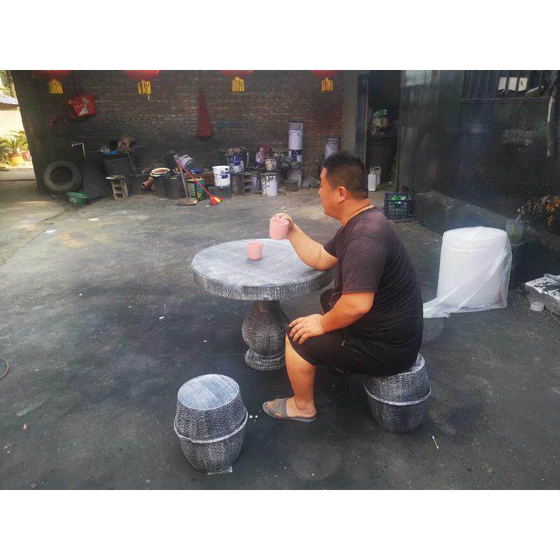 泡沫石桌演戏表演道具石桌摄影橱窗道具石桌装饰影视舞台道具石桌