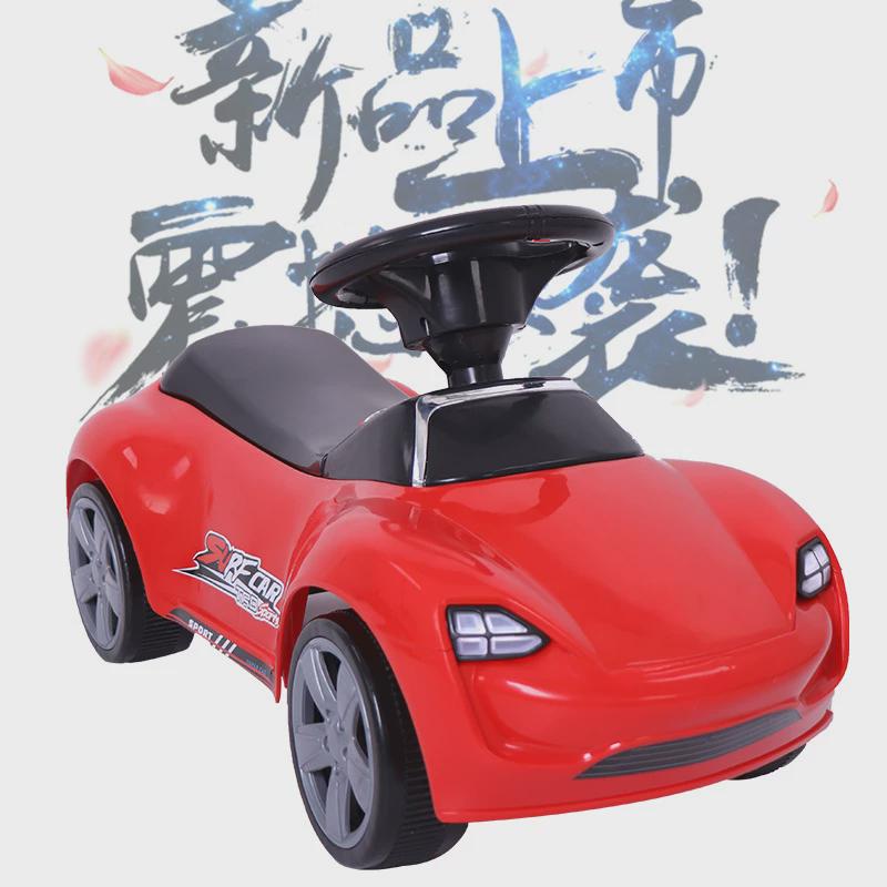 儿童滑行车四轮溜溜车3-6岁男孩女孩带音乐扭扭车宝宝大号脚踏车