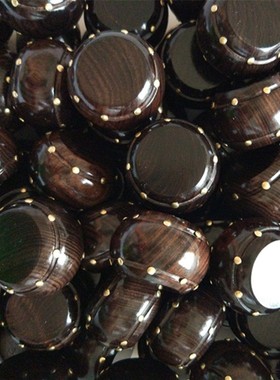 紫光檀手球 小鼓手捻 手球 木质工艺品 檀木手把件地摊工艺品