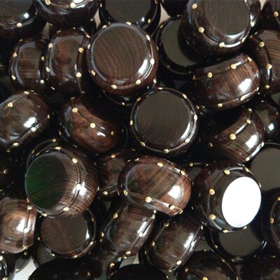 紫光檀手球 小鼓手捻 手球 木质工艺品 檀木手把件地摊工艺品