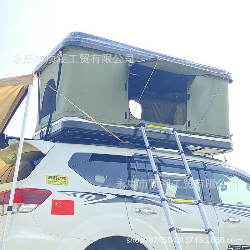 源头工厂abs车顶帐篷直升全自动户外旅行汽车自驾游露营车载帐篷
