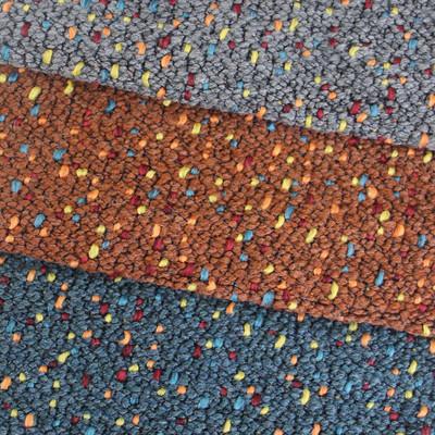 新款色织仿麻布沙发坐垫面料靠垫厂家耐磨高档酒店工程装饰布批发