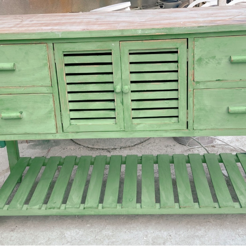 北欧家具木质工艺新款仿古做旧创意组合拼套大书柜餐边柜花店装饰