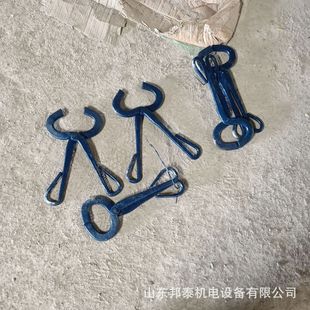 铁路吊运钢轨夹 钢轨铺设专用吊运夹钳 便携式 轨道手抬钳