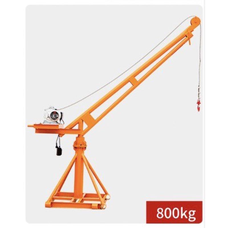 360度旋转架子室外装修家用吊运机220v电机小型提升机建筑吊机