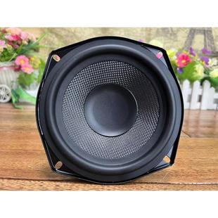美声代工5.25寸喇叭中低音喇叭编织盆橡胶边喇叭大磁铁户外音箱用