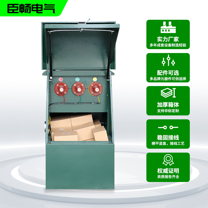 欧式电缆分支箱10~35kv高压对接电柜成套设备厂家货源配电箱