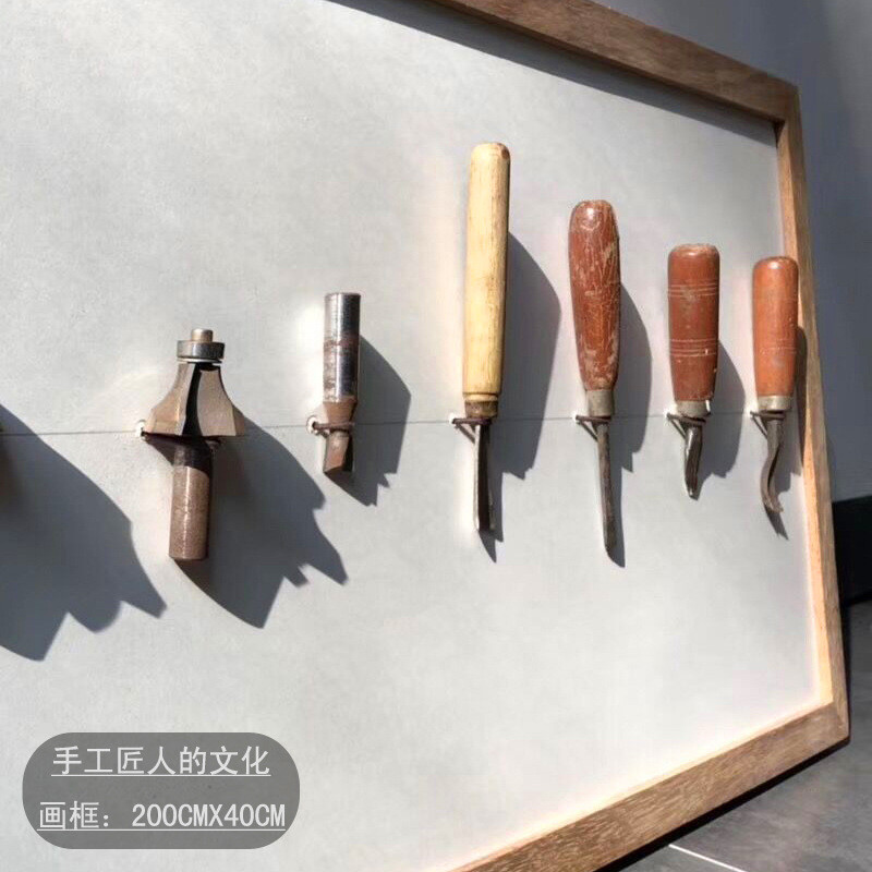 rp4t批发菠萝格原木本色粗糙企业画框面产品展示框记录照片展示