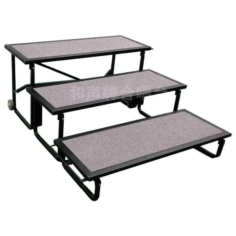 合唱台阶三层可移动折叠学校活动合唱舞台踏步台阶梯凳台阶合影台