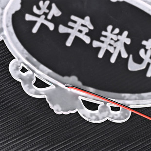 时尚ktv创意带灯门牌批发高级会所包厢酒店带灯包房发光灯牌号码