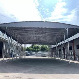 a*可移动雨棚简易工棚帐篷大型活动棚仓储蓬仓库篷房轻钢结构大棚