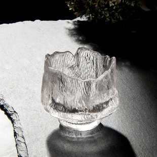 微醺小酒杯网红老式一两子玻璃杯女生精致好看的日式透明清酒杯壶