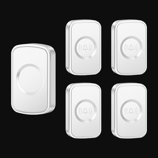 玲超远距离一拖二电子门门铃无线家用遥控智能老人病人呼叫器