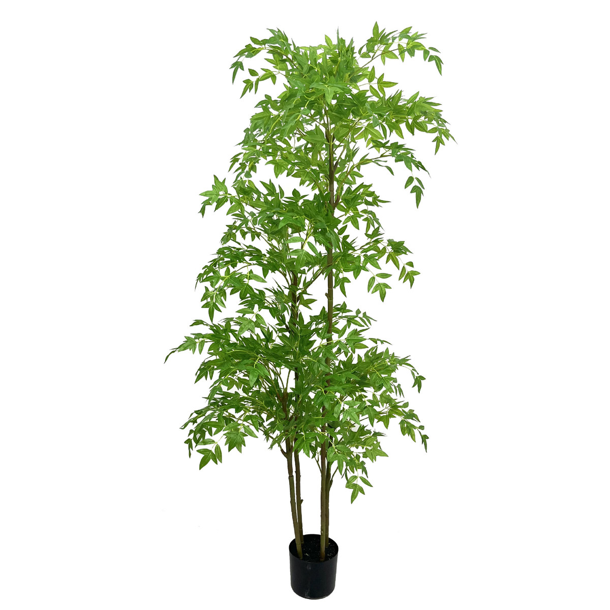 高端轻奢仿生客厅仿真绿植南天竹假植物盆栽装饰树摆件假花仿真花