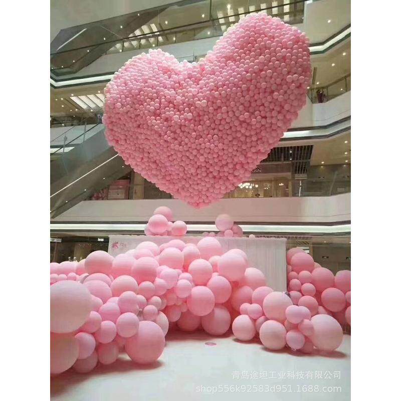 工厂爱心气球网网网气球放飞放飞气球网气球网格balloonnet