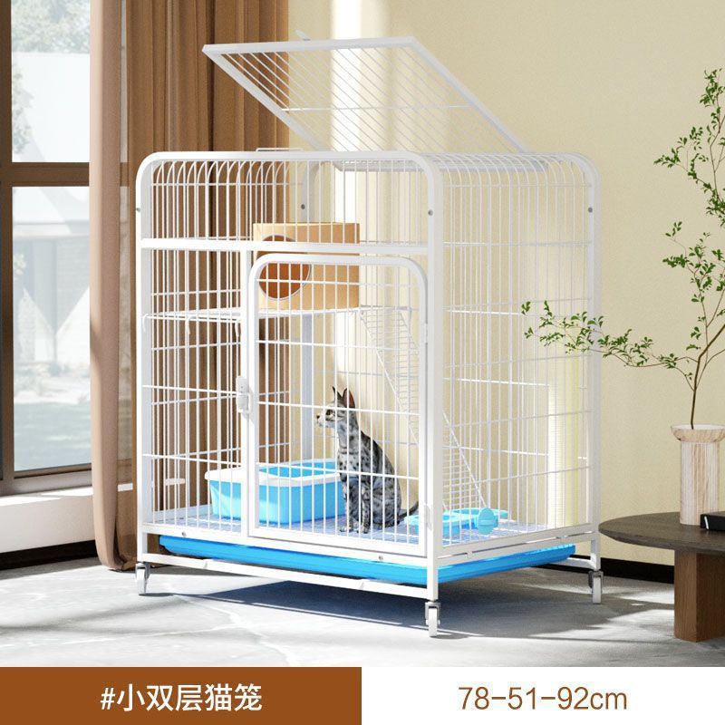 猫笼子批发家用室内小型宿舍两层别墅大自由空间三层猫咪猫窝