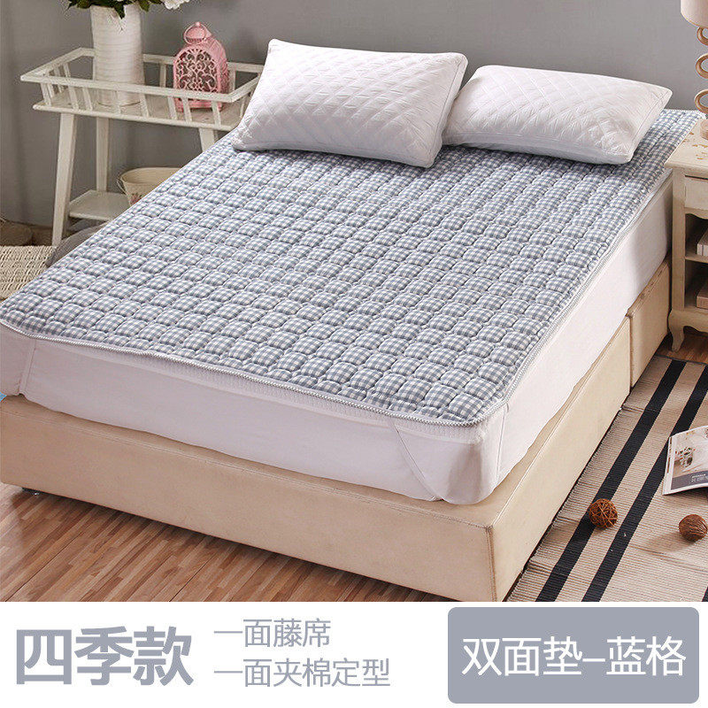 s588凉席床垫夏季两用冬夏学生宿舍床垫专用单人90x190垫子可拆洗